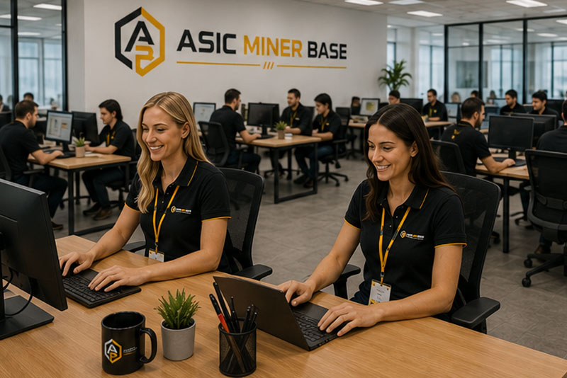ASIC Miner Base office in Prague